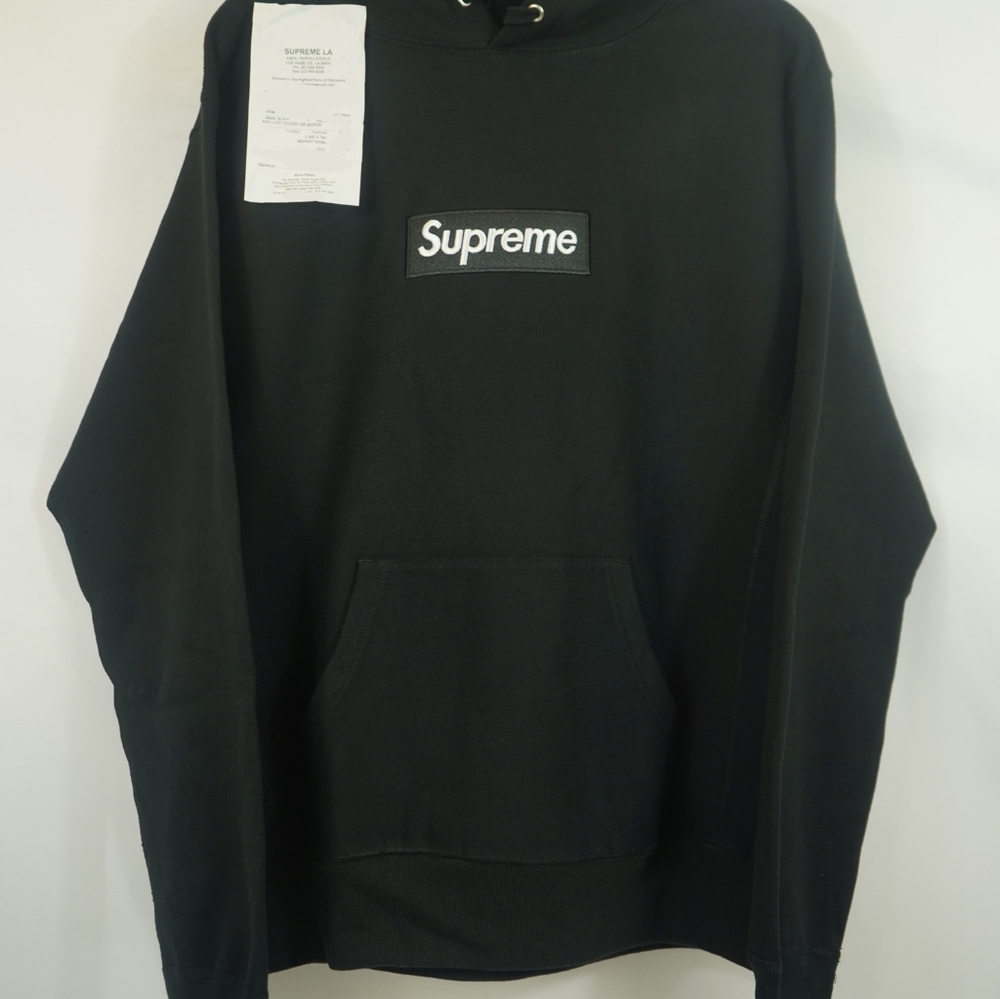 Supreme Box Logo Hoodie Black FW16 NEW w/ TAGS